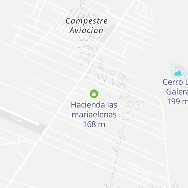 Map of Hacienda las mariaelenas