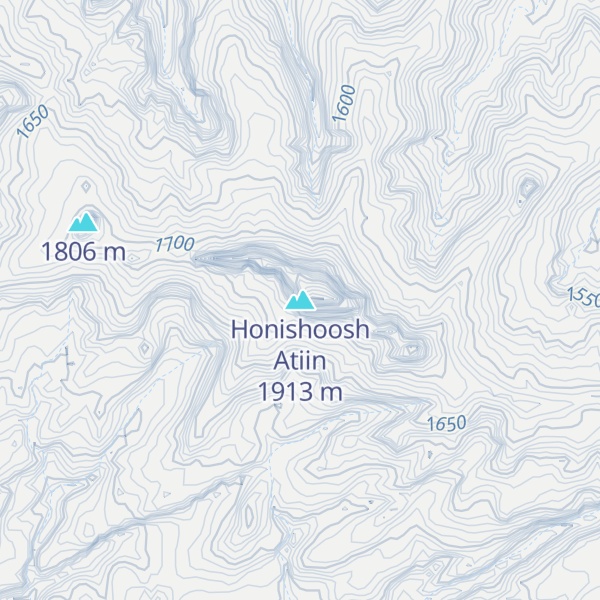 Map of Honishoosh Atiin