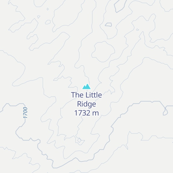 Map of The Little Ridge