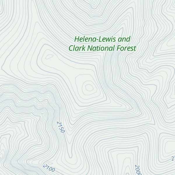 Map of Woods Mountain