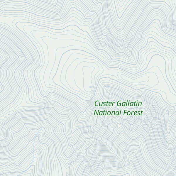 Map of Blacktail Mountain
