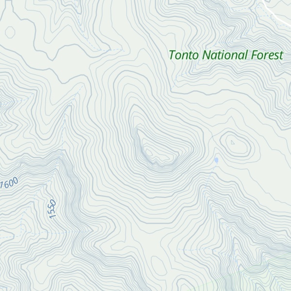 Map of Greenback Peak