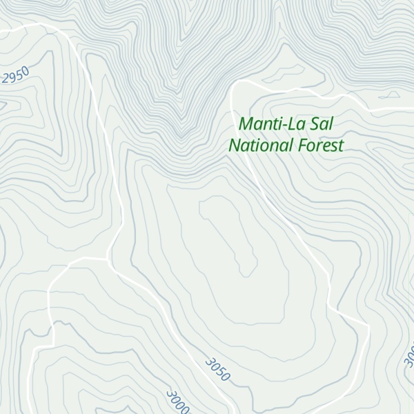 Map of Hoag Ridge
