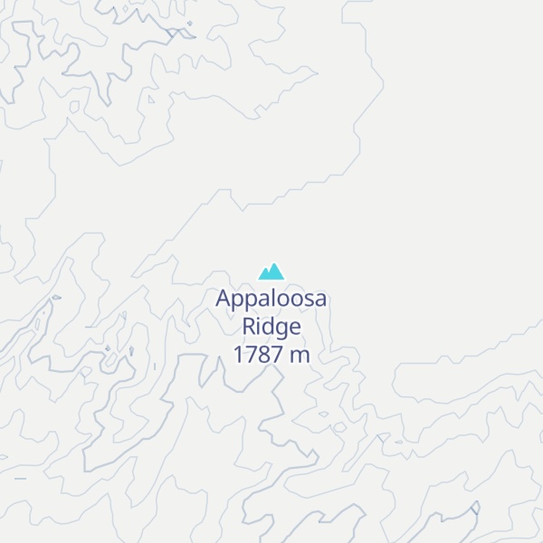 Map of Appaloosa Ridge