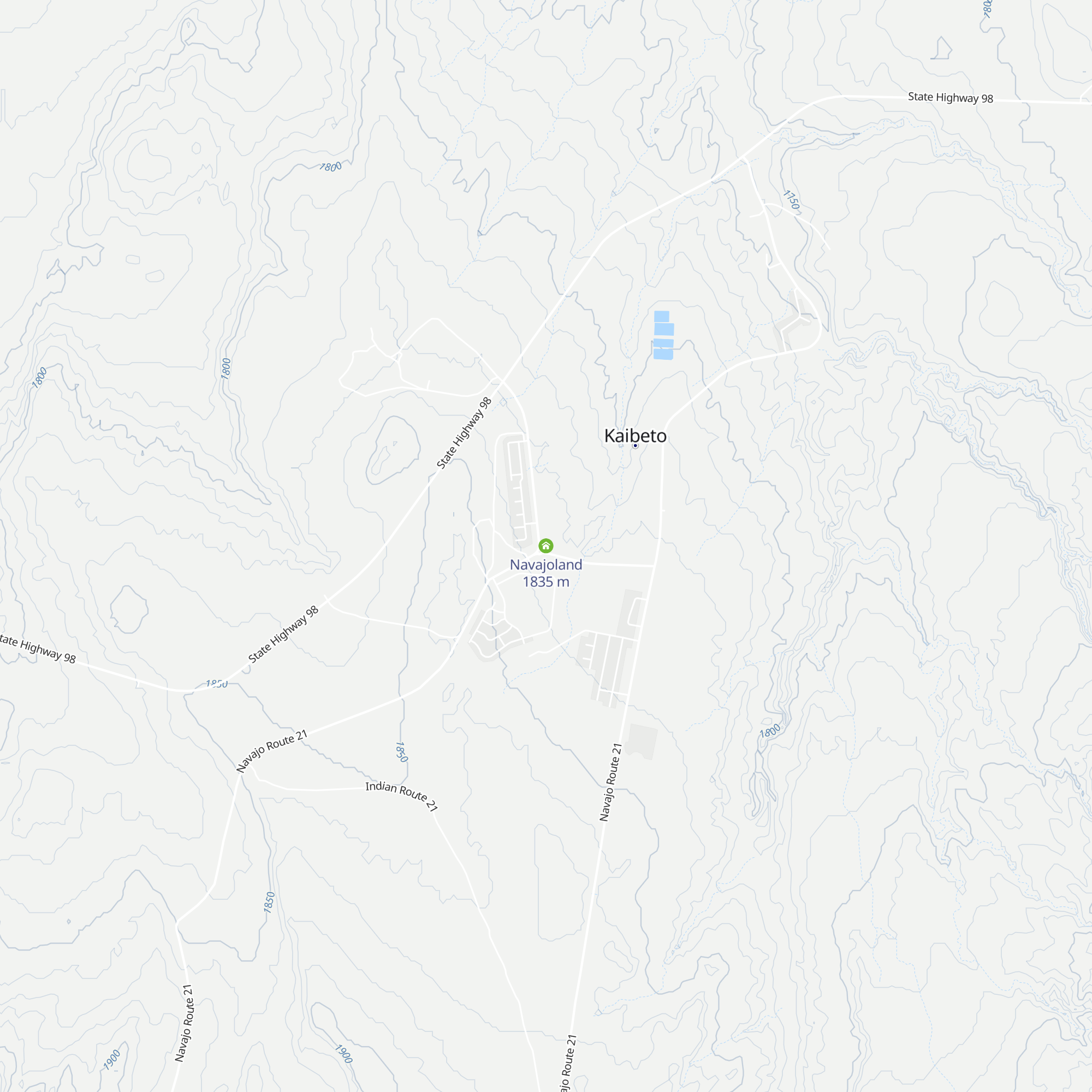 Navajoland map