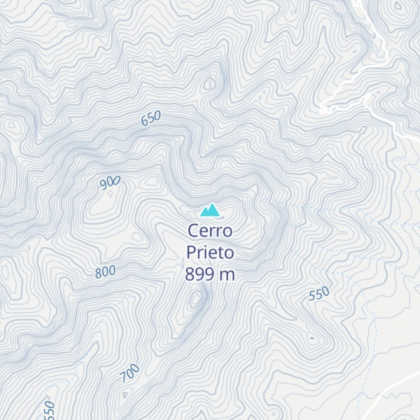 Map of Cerro Prieto