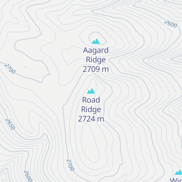 Map of Road Ridge