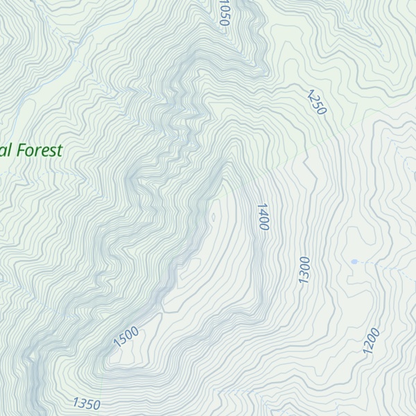 Map of Dutchwoman Butte
