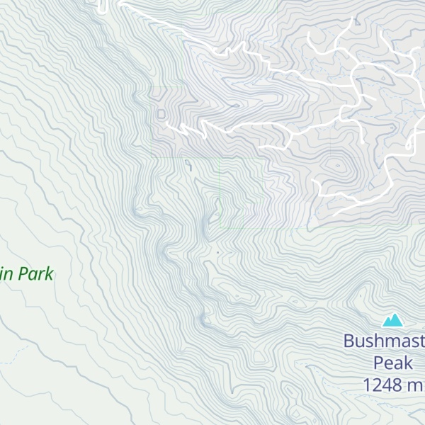 Map of Tower Peak