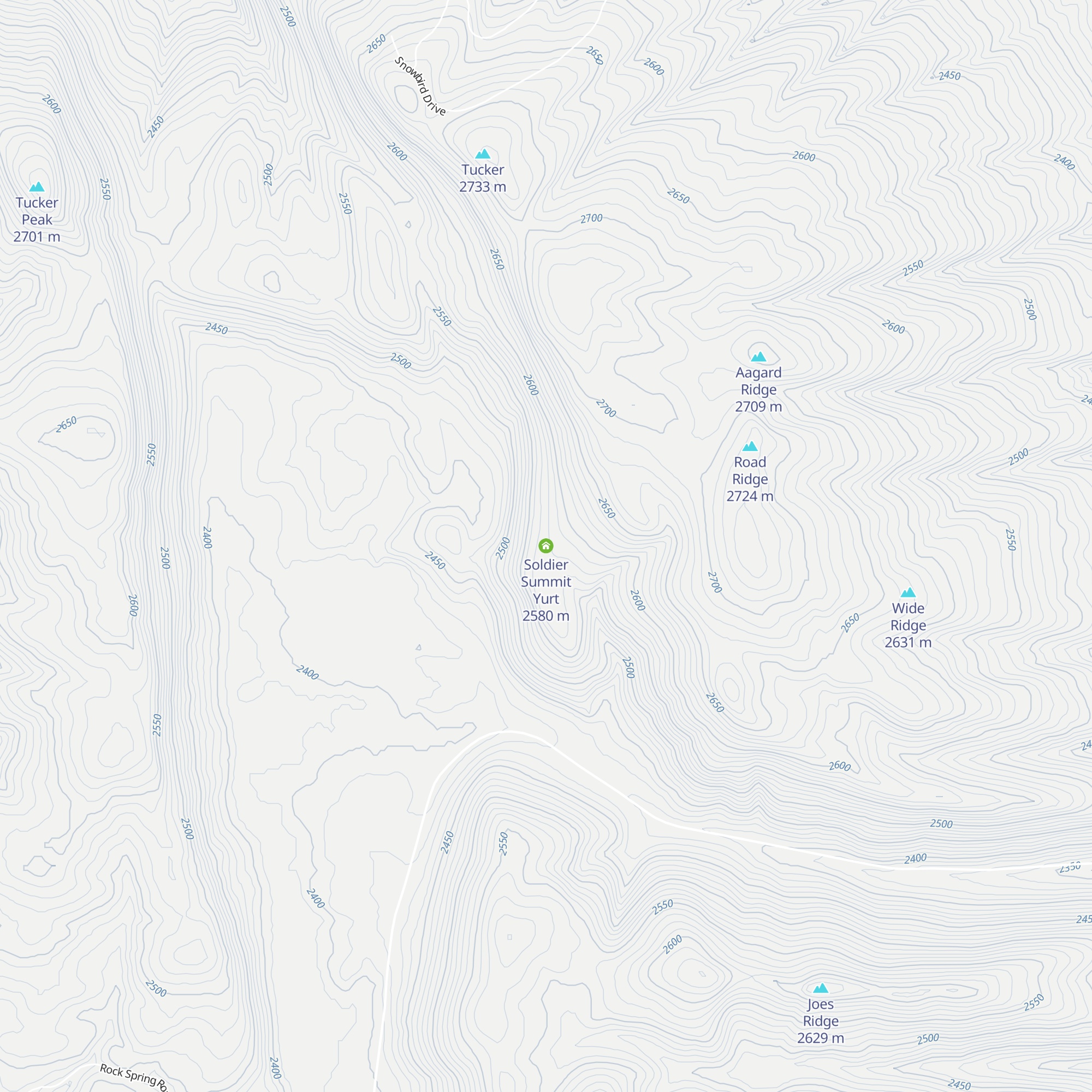 Soldier Summit Yurt map