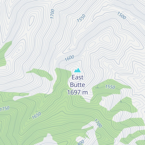 Map of Devils Chimney