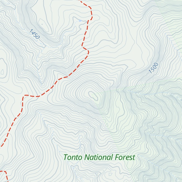 Map of Chubb Mountain