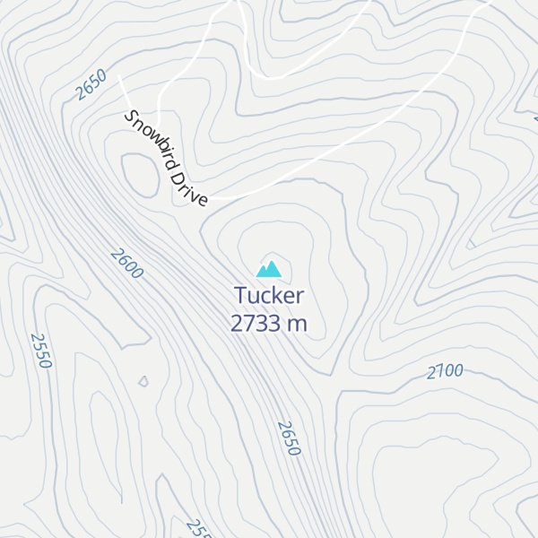 Map of Tucker