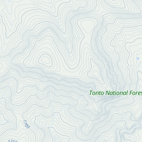 Map of Bear Head Mountain