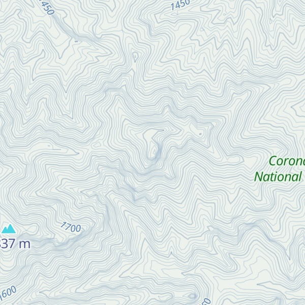 Map of Ramanote Peak