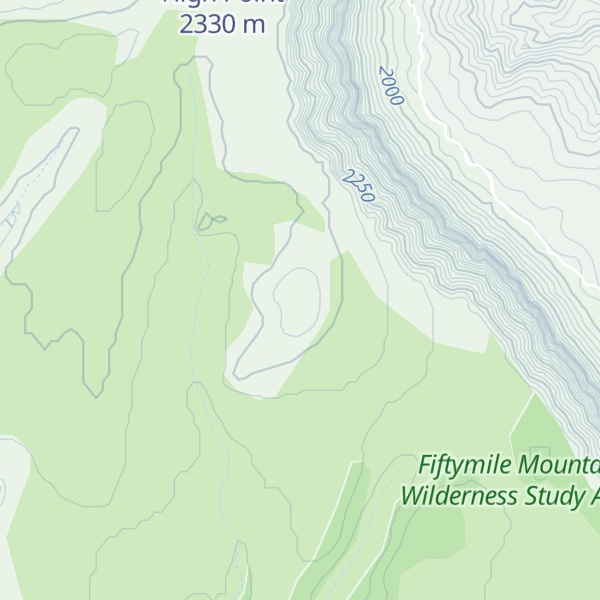 Map of Cougar Knoll