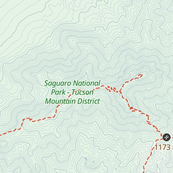 Map of Amole Peak