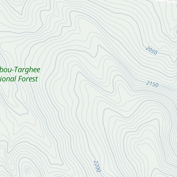 Map of Blanchard Ridge
