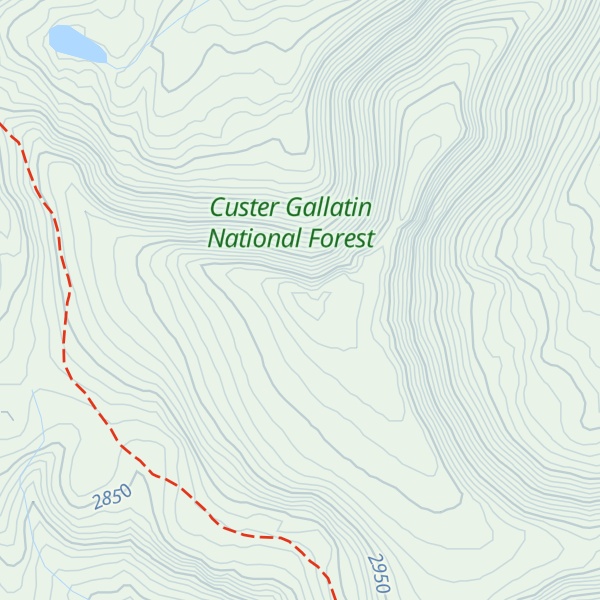 Map of Red Mountain