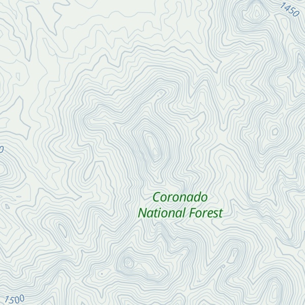 Map of Dicks Peak