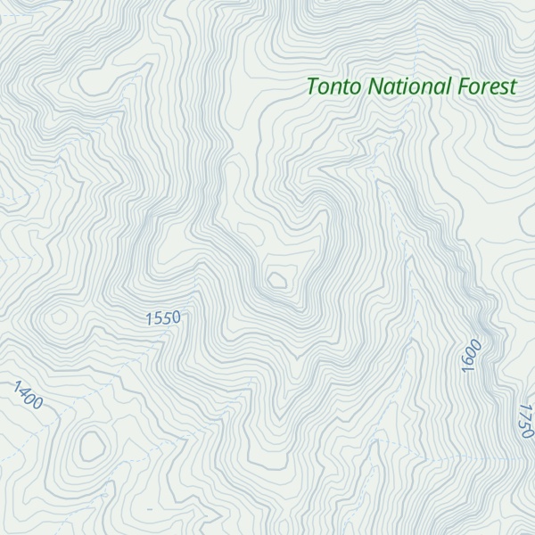 Map of Mistake Peak