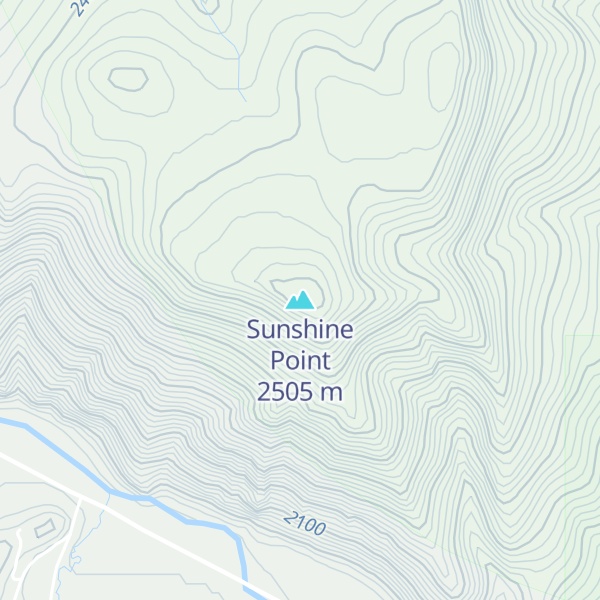 Map of Sunshine Point