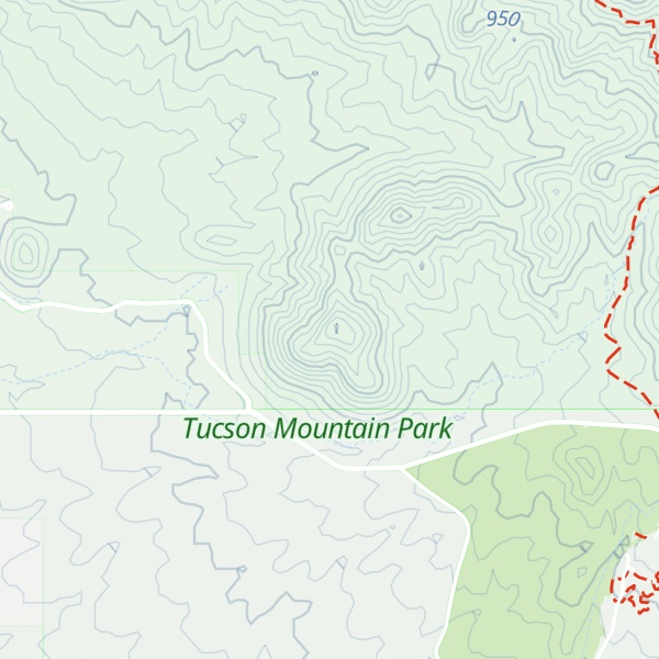Map of Red Hills
