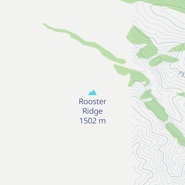 Map of Rooster Ridge