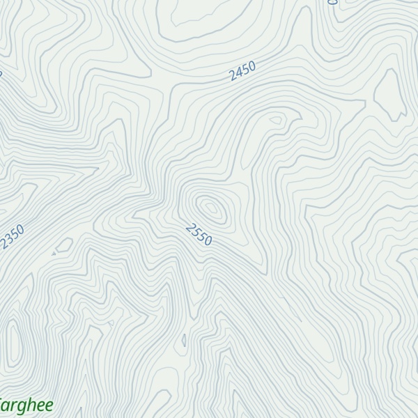 Map of Stump Peak