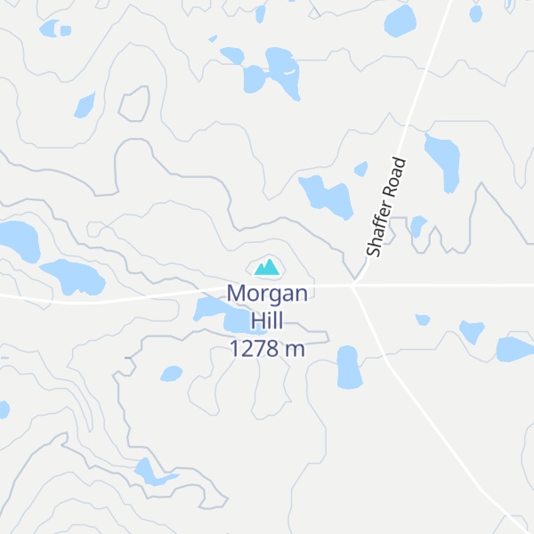 Map of Morgan Hill