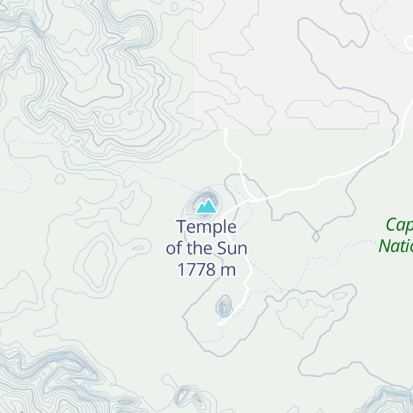 Map of Temple of the Sun