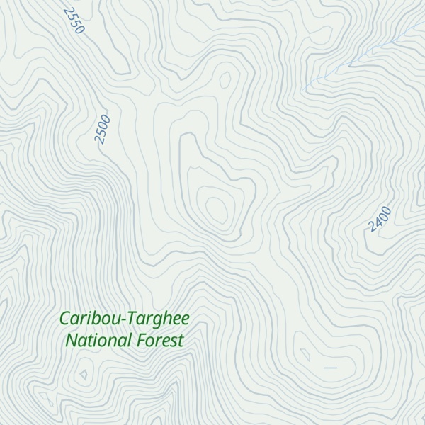 Map of Bald Mountain