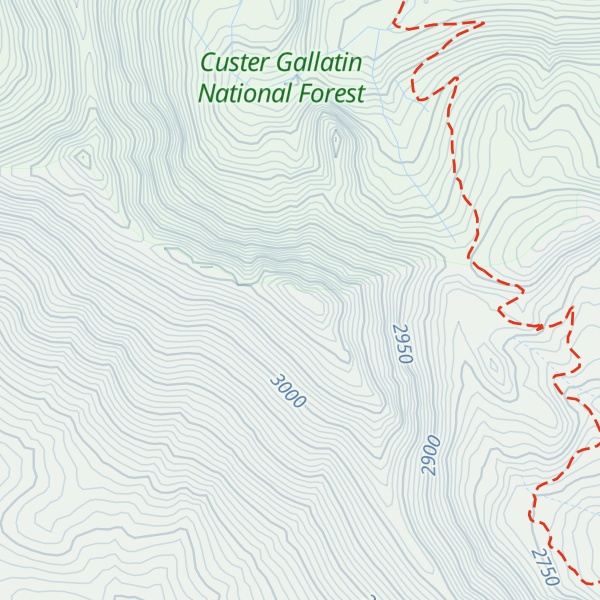 Map of White Peak