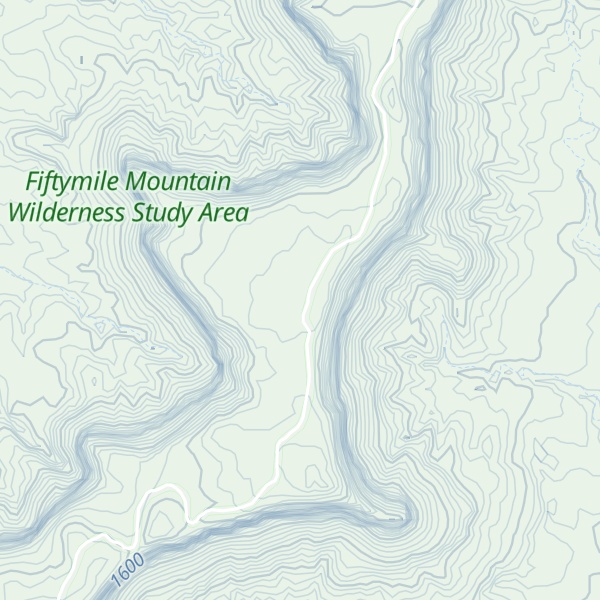 Map of Grand Bench Neck