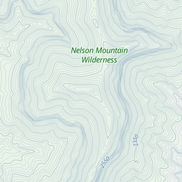 Map of Youngs Peak