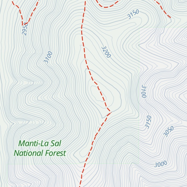 Map of East Mountain