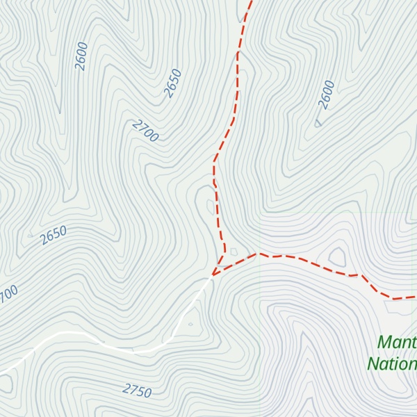 Map of Mud Ridge