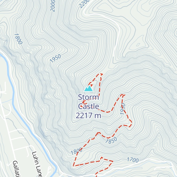 Map of Storm Castle