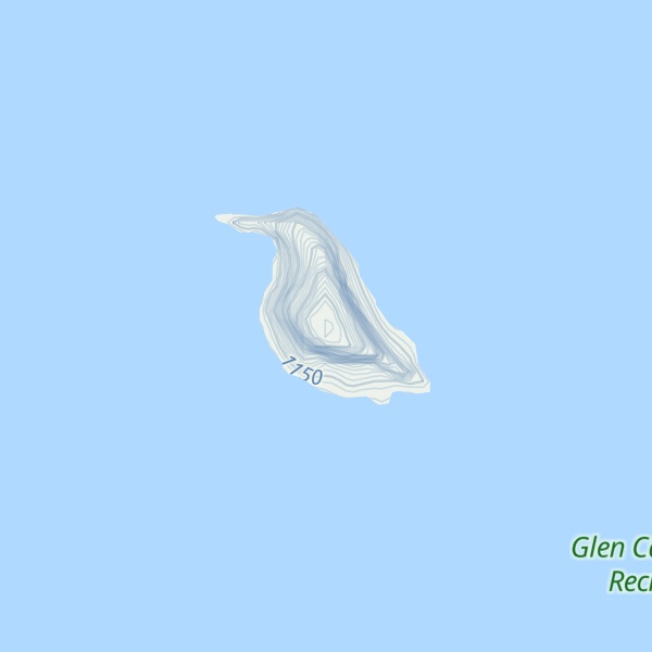 Map of Gregory Butte