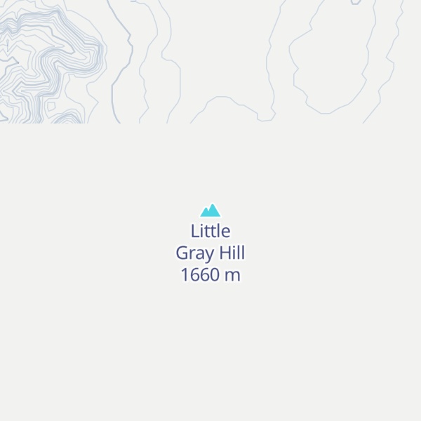 Map of Little Gray Hill