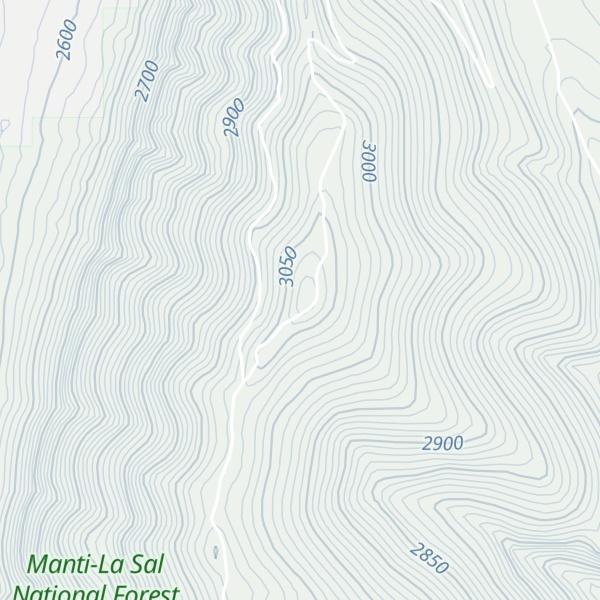 Map of Trail Mountain