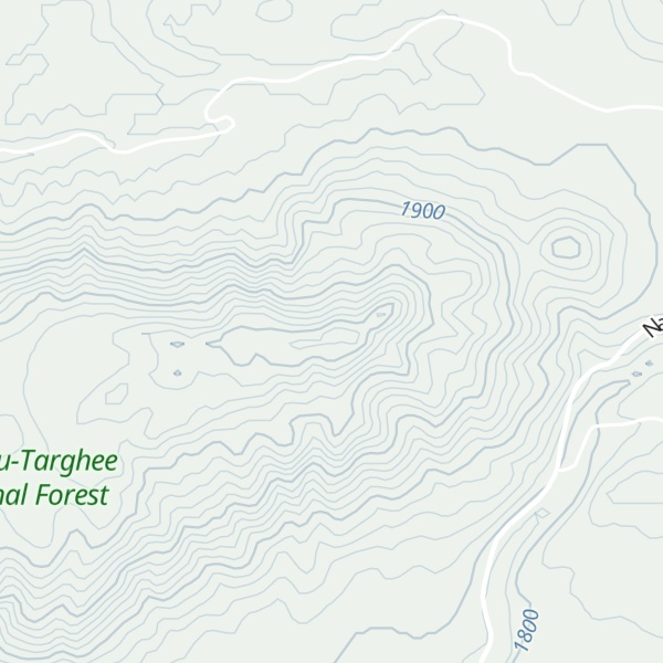 Map of Warm River Butte