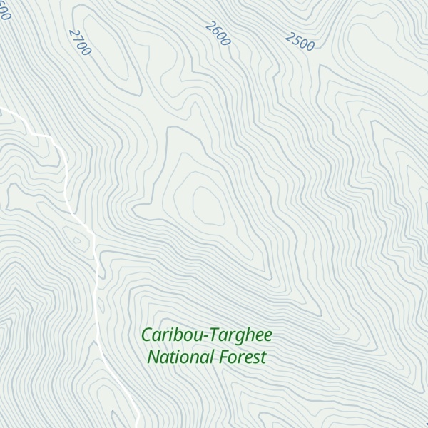 Map of Dry Ridge
