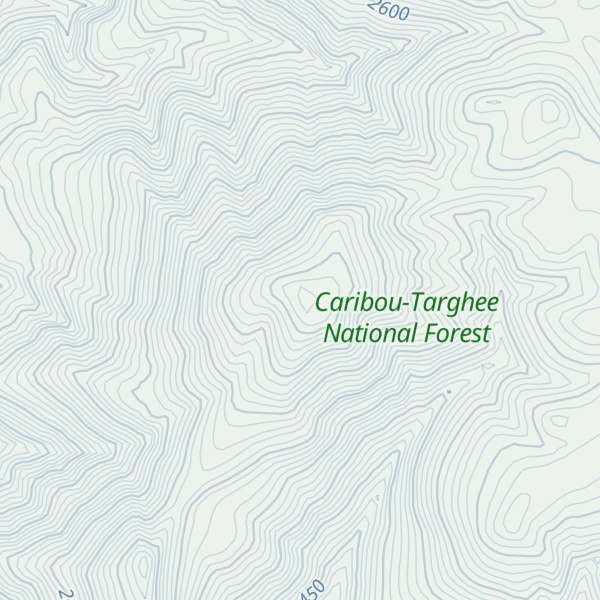 Map of Bald Mountain