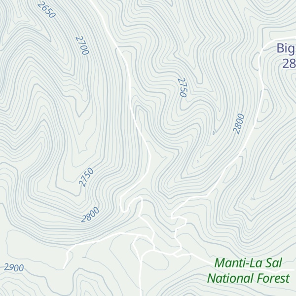 Map of Bean Ridge