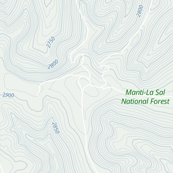 Map of Winterquarters Ridge