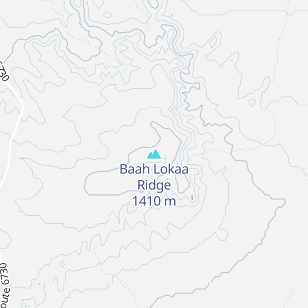 Map of Baah Lokaa Ridge