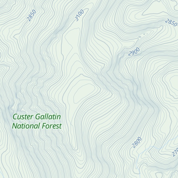 Map of Jumbo Mountain