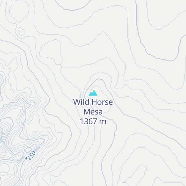 Map of Wild Horse Mesa