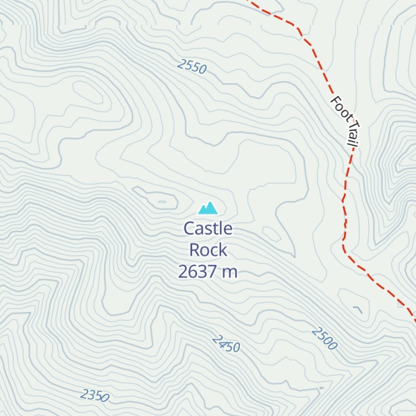 Map of Castle Rock